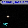 COSMOS J100217.72+014241.4