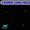 COSMOS J100240.61+014235.4