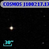 COSMOS J100217.17+014238.8