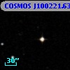 COSMOS J100221.63+014237.2
