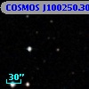COSMOS J100250.30+014230.9