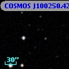 COSMOS J100250.42+014231.1