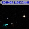 COSMOS J100224.43+014236.4