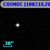 COSMOS J100218.70+014225.9