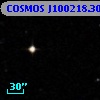COSMOS J100218.30+014223.9