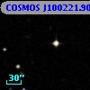 COSMOS J100221.90+014222.8