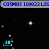 COSMOS J100221.95+014220.4