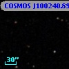 COSMOS J100240.89+014219.0