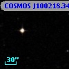 COSMOS J100218.34+014214.3