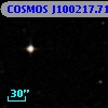 COSMOS J100217.71+014216.4