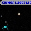COSMOS J100221.82+014217.3