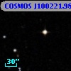 COSMOS J100221.98+014216.0