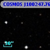 COSMOS J100247.76+014213.8