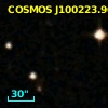 COSMOS J100223.90+014201.3