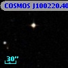 COSMOS J100220.40+014202.7