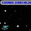 COSMOS J100248.36+014155.4