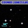 COSMOS J100251.05+014154.5