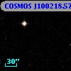 COSMOS J100218.57+014154.2