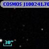COSMOS J100241.70+014151.6