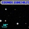 COSMOS J100248.73+014150.5