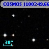 COSMOS J100249.66+014149.7