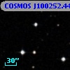 COSMOS J100252.44+014155.7