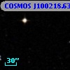 COSMOS J100218.63+014148.2