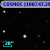 COSMOS J100247.38+014134.5