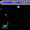 COSMOS J100221.83+014137.1