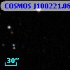 COSMOS J100221.08+014119.6