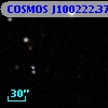 COSMOS J100222.37+014115.6