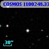 COSMOS J100248.33+014115.4