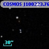 COSMOS J100223.76+014114.4