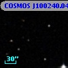 COSMOS J100240.04+014112.1