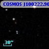 COSMOS J100222.90+014118.7