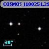 COSMOS J100251.29+014109.6