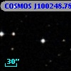 COSMOS J100248.78+014107.4