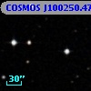 COSMOS J100250.47+014105.0