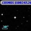 COSMOS J100247.26+014105.2