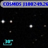 COSMOS J100249.26+014101.8