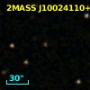 2MASS J10024110+0140529