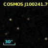 COSMOS J100241.79+014041.0
