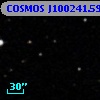 COSMOS J100241.59+014039.4