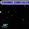 COSMOS J100241.59+014038.1