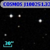 COSMOS J100251.32+014037.6