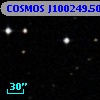 COSMOS J100249.50+014035.9