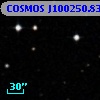 COSMOS J100250.83+014030.3