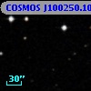 COSMOS J100250.10+014018.5