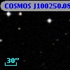 COSMOS J100250.08+014015.9