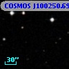 COSMOS J100250.69+014014.2